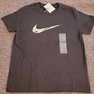 Nike Black Short Sleeve Kids Tee